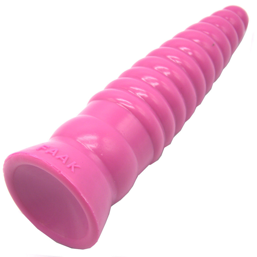 FAAK Silicone Anal Plug for Women - Dual Use Adult Toy