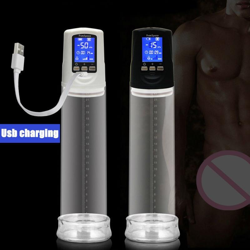 Electric Display Male Masturbator Adult Toy