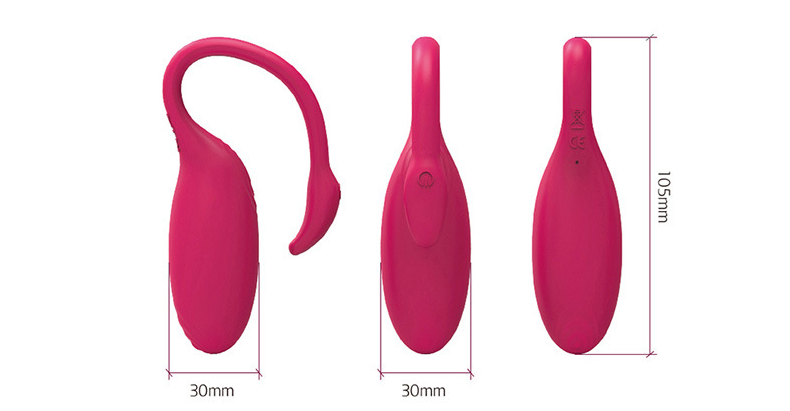Wearable Vibrating Egg with App Control for Women