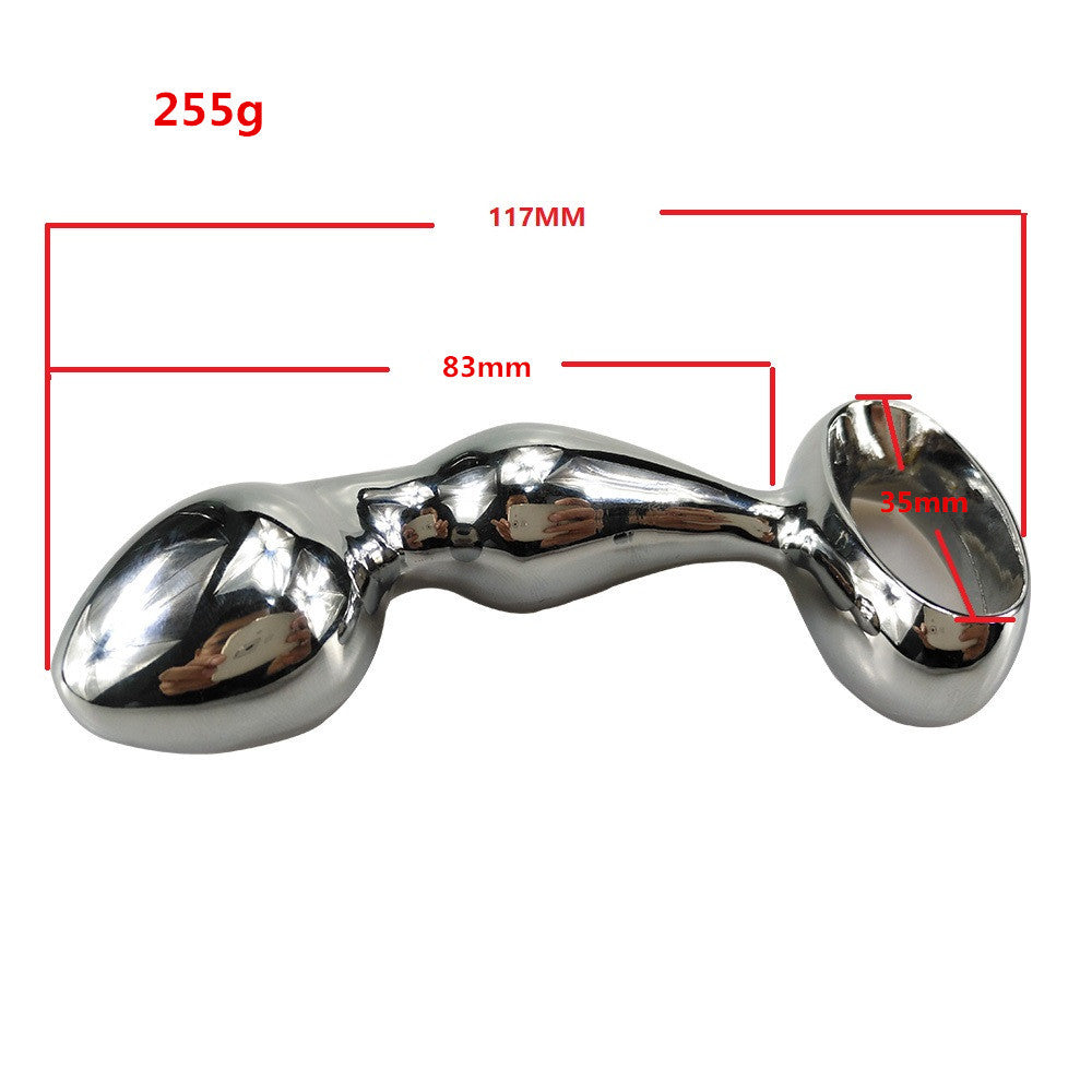 Metal Anal Plug for Couples - Adult Massage Toy