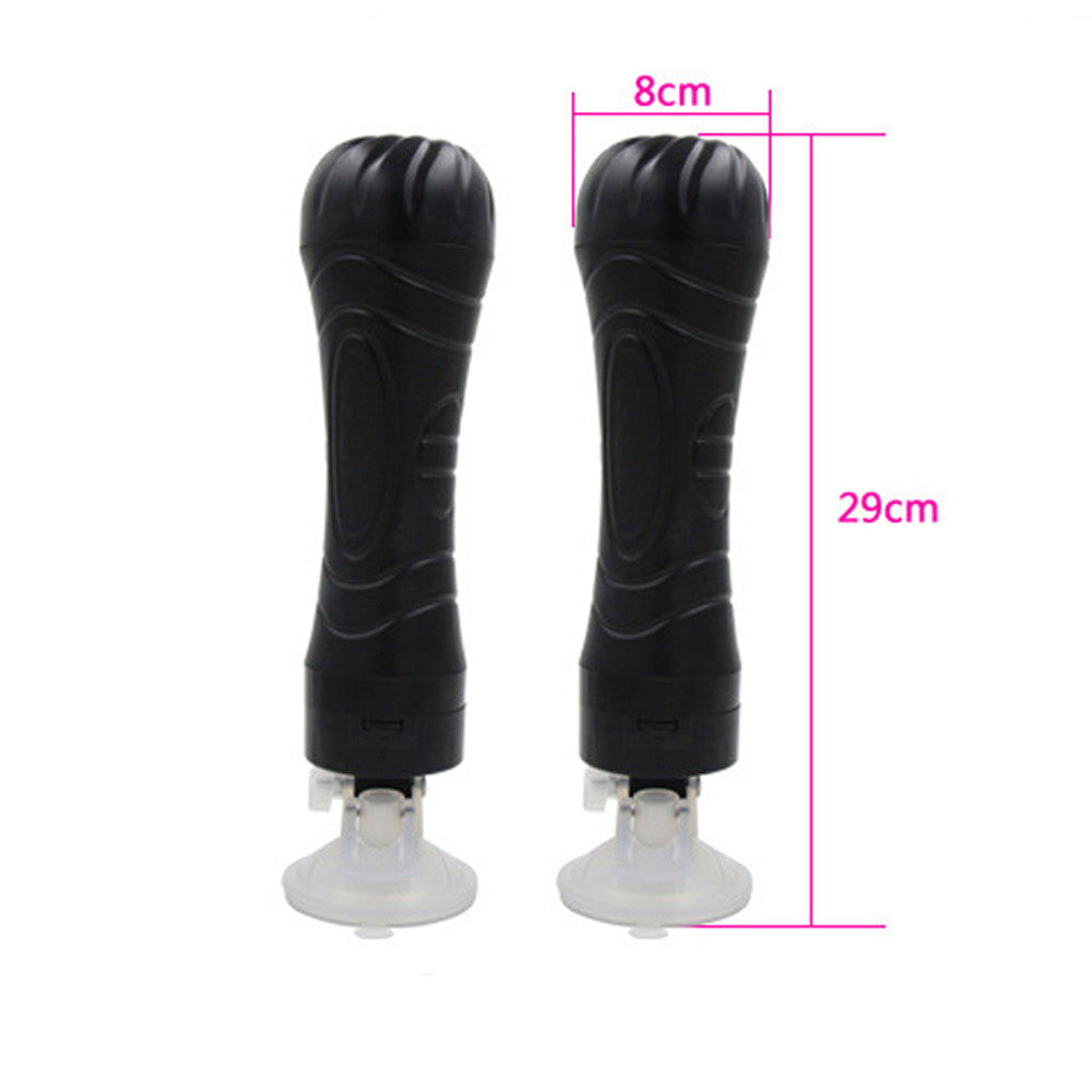 "Electric Vibrating Male Masturbation Cup with Suction"