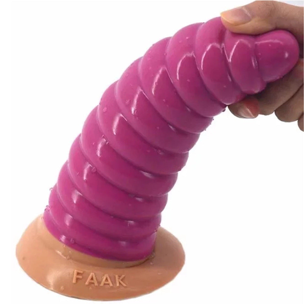 FAAK Realistic Silicone Large Anal Plug for Pleasure