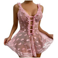 plus size sexy top lingerie for women plus size sexy pink outfits 5X-Large