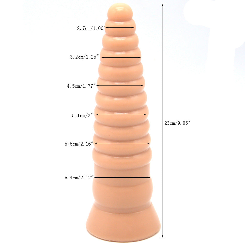 FAAK Silicone Anal Plug for Women - Dual Use Adult Toy