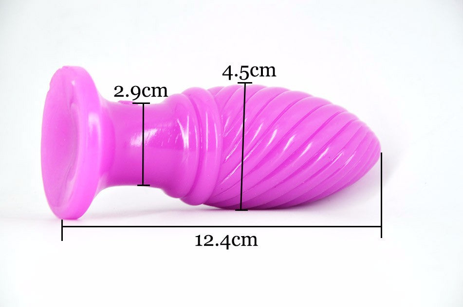 GHGD Textured Adult Toy for Women - Small Anal Plug