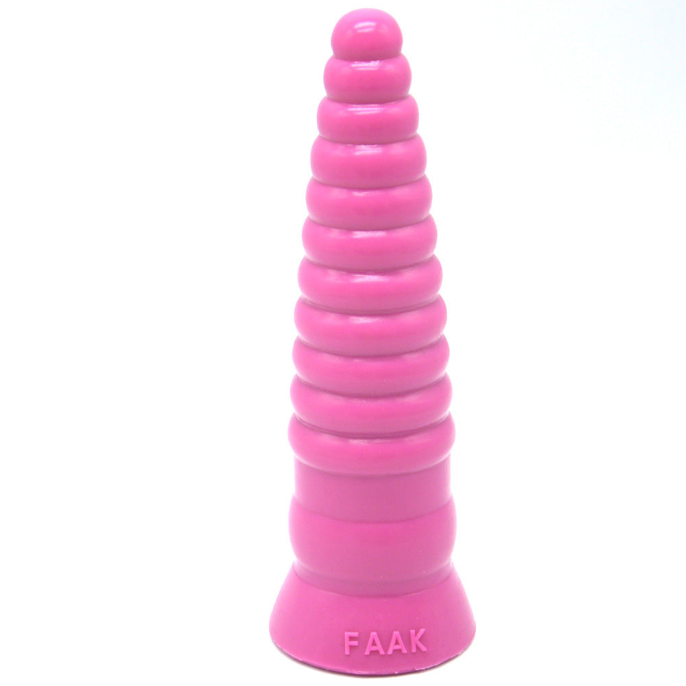 FAAK Silicone Anal Plug for Women - Dual Use Adult Toy