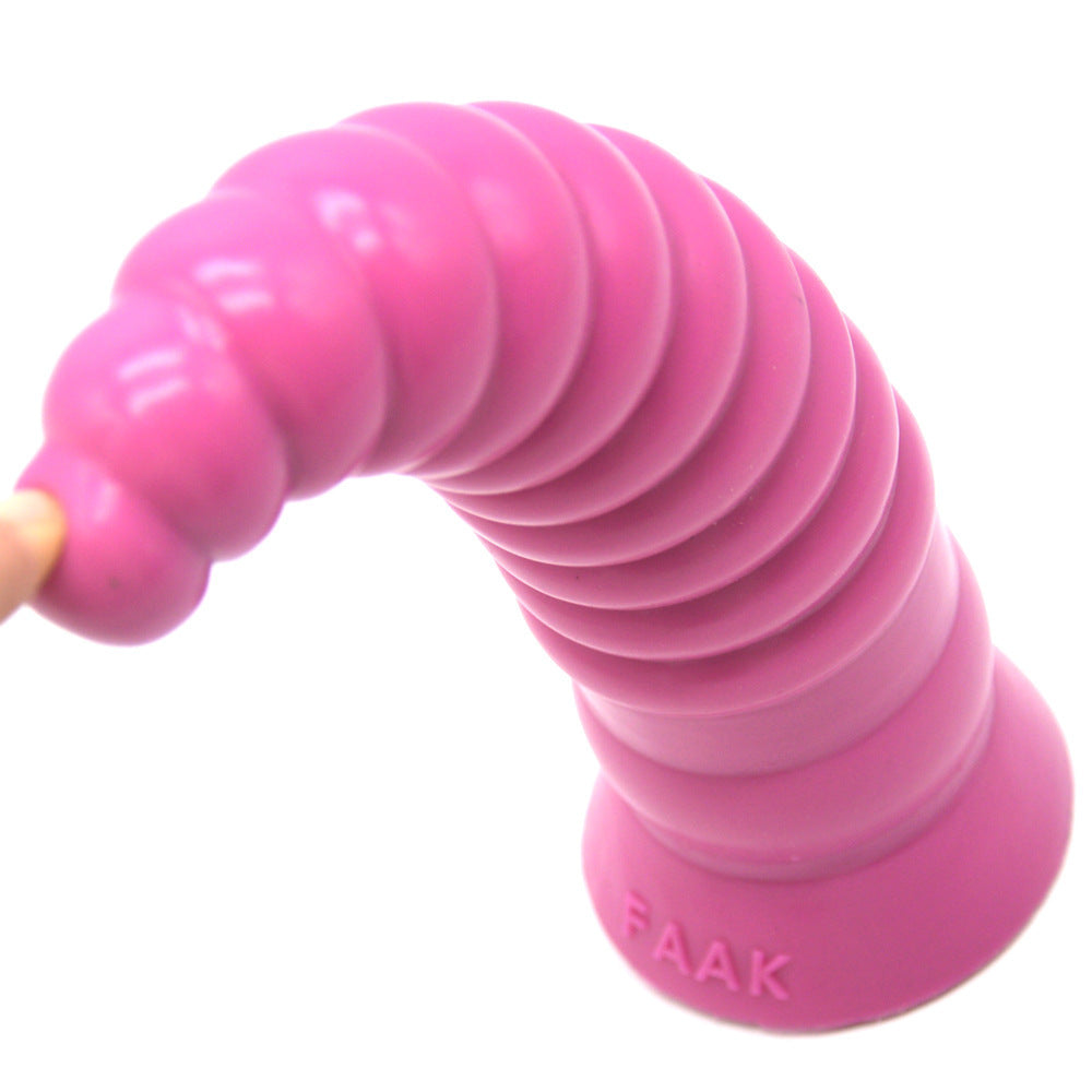 FAAK Silicone Anal Plug for Women - Dual Use Adult Toy