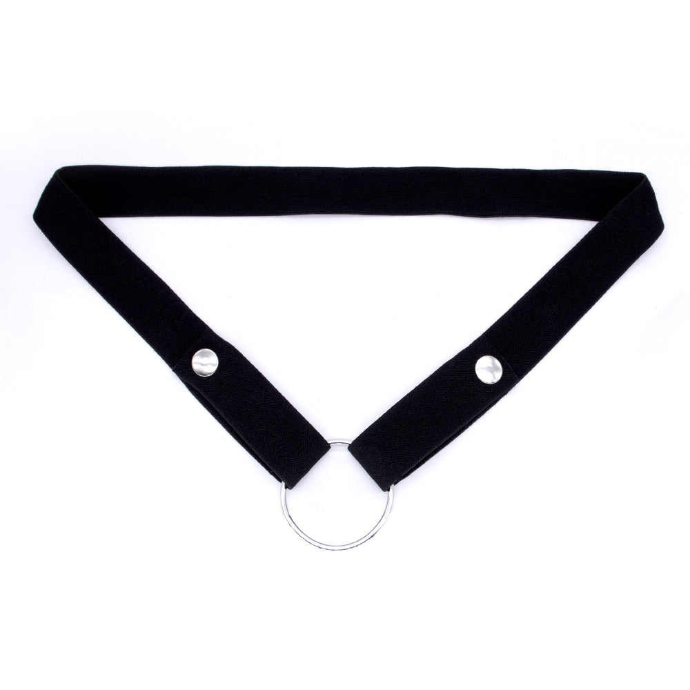 Chastity Lock with Three-Way Restraint Strap
