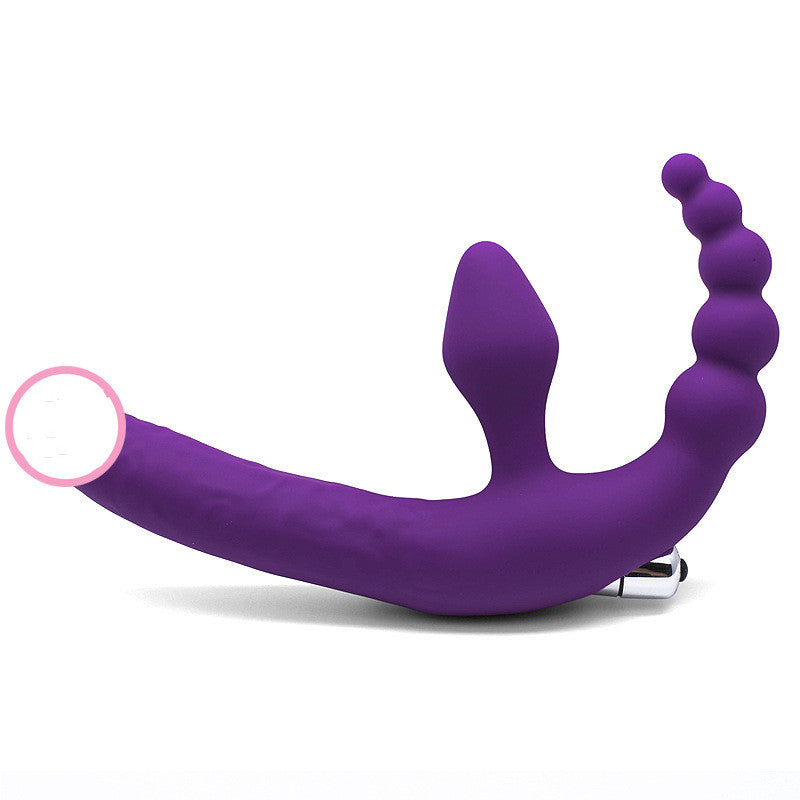 Double-Ended Dragon Strap-On Vibrator for Women