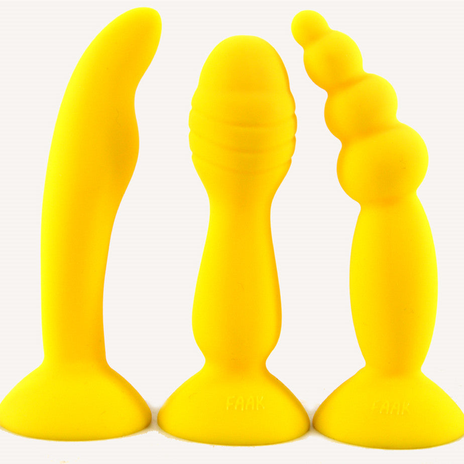 Colorful Realistic Anal Plug for Adult Pleasure