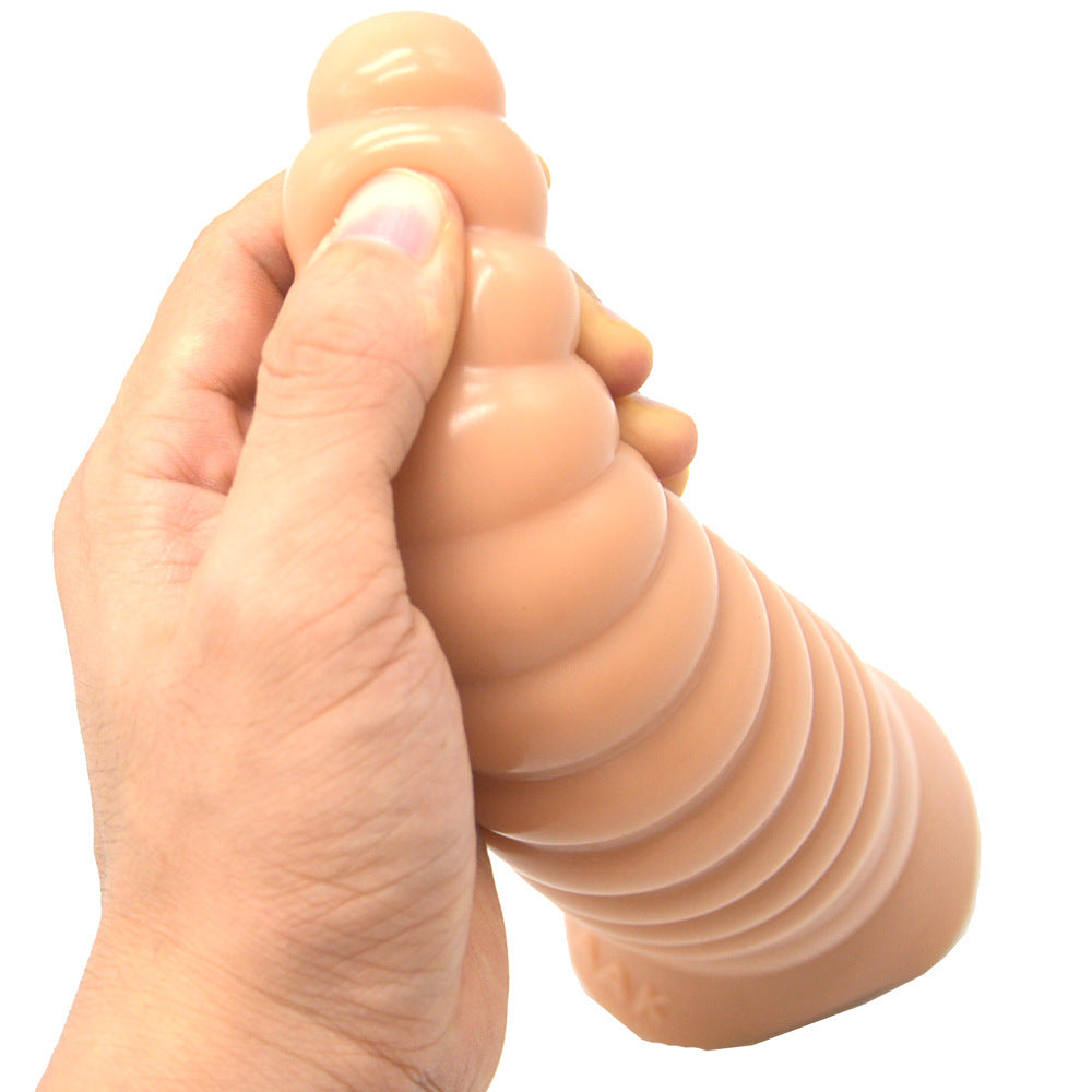 FAAK Silicone Anal Plug for Women - Dual Use Adult Toy