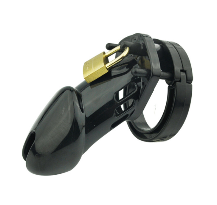 Men's Plastic Chastity Device, Alternative Adult Toy