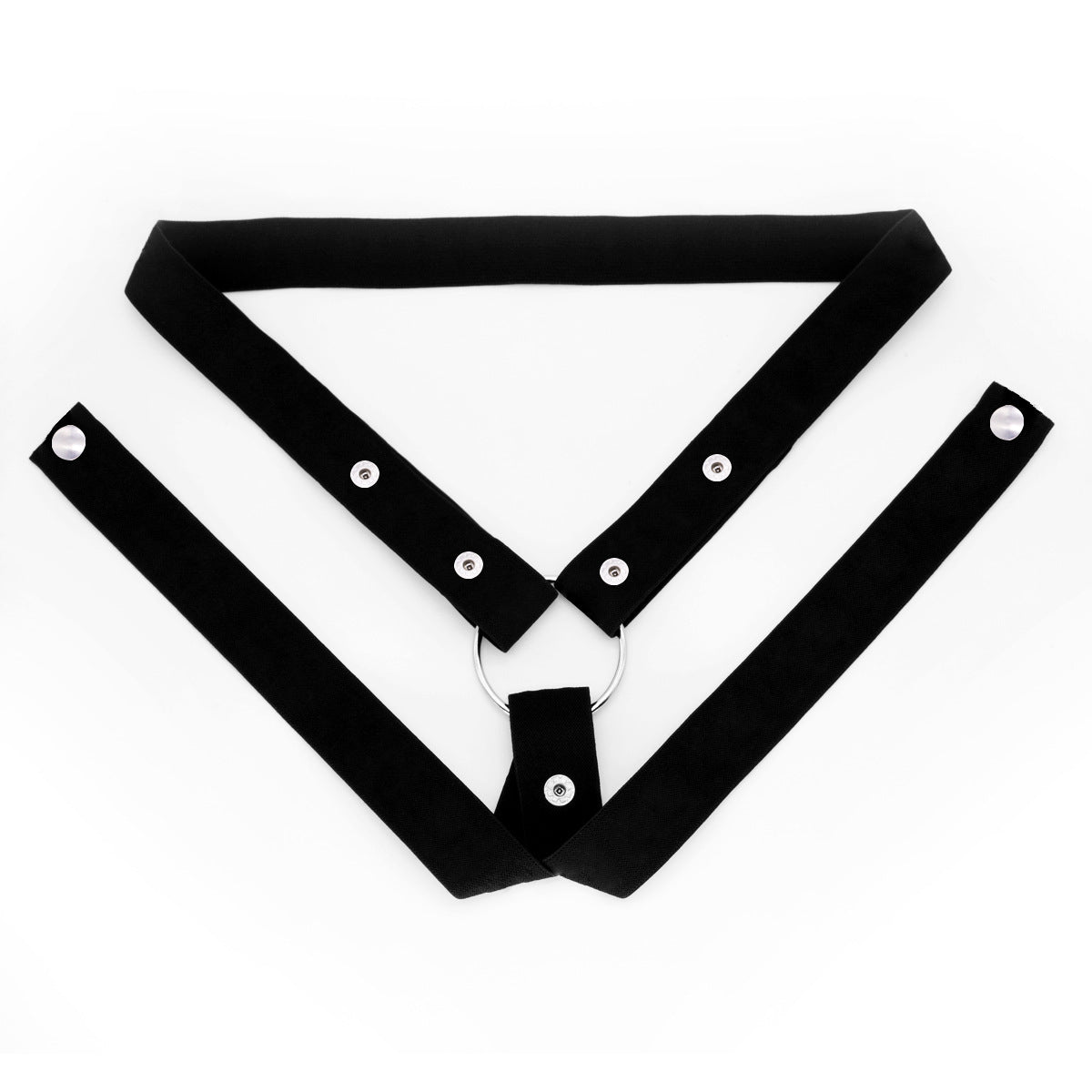 Chastity Lock with Three-Way Restraint Strap