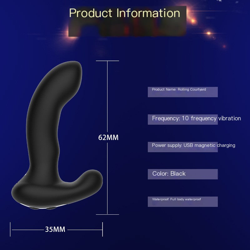 Wireless Prostate Massager with Remote Control Vibrator