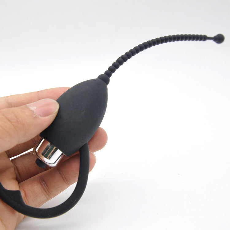 Vara de sondeo de silicona con funciones vibratorias
