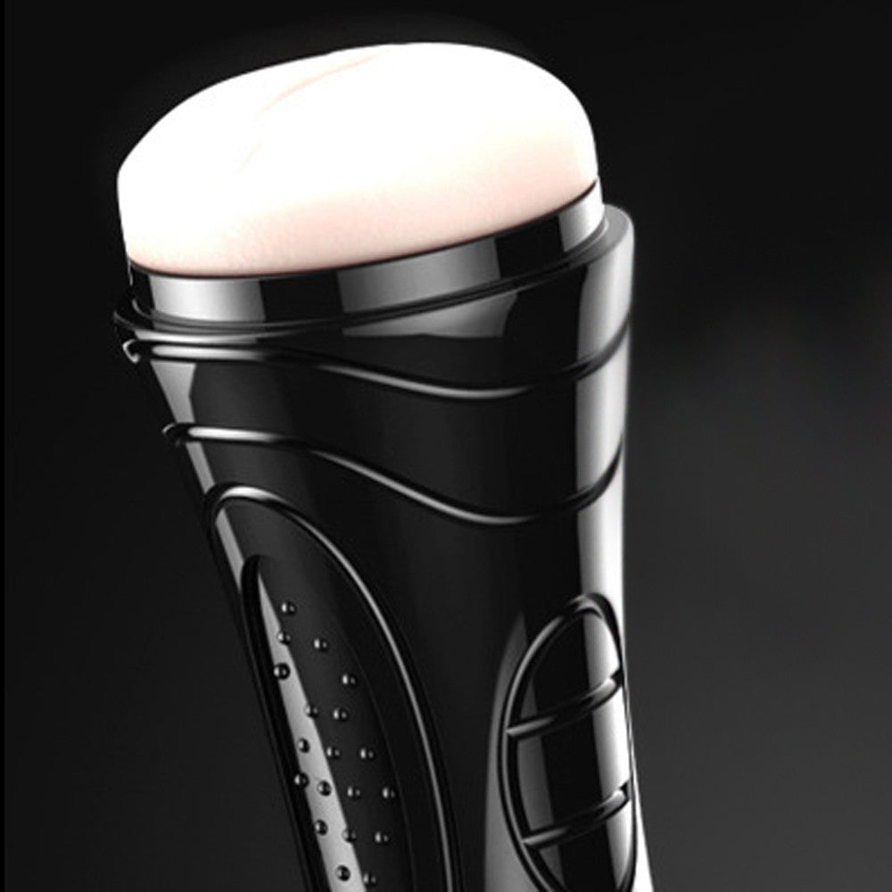 "Electric Vibrating Male Masturbation Cup with Suction"