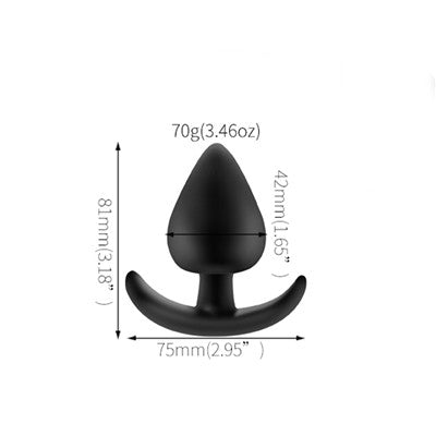 Tapón Anal de Silicona con Bolas para Parejas - Juguete Erótico