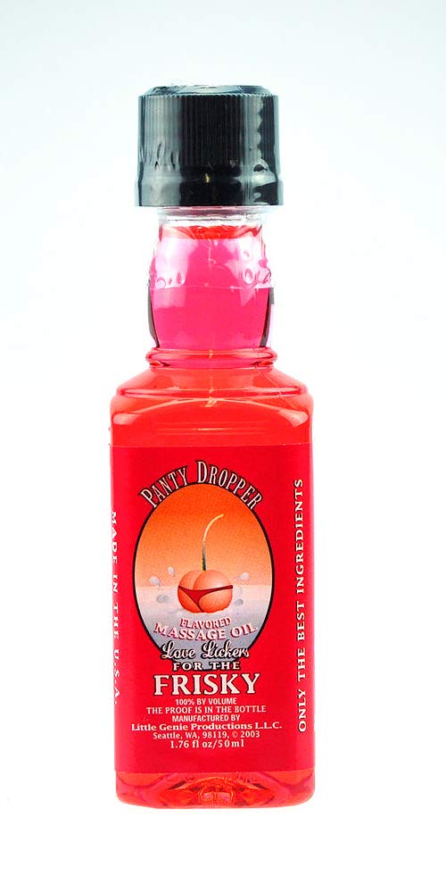 Love Lickers Cherry Flavored Warming Oil (Edible) Rub it on/ Lick it Off (Sexy Body Oil) (Kinky Erotic Massage)