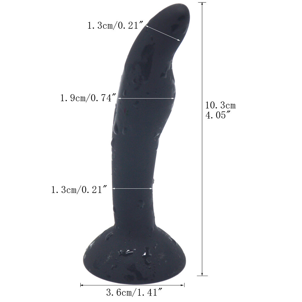 Colorful Realistic Anal Plug for Adult Pleasure