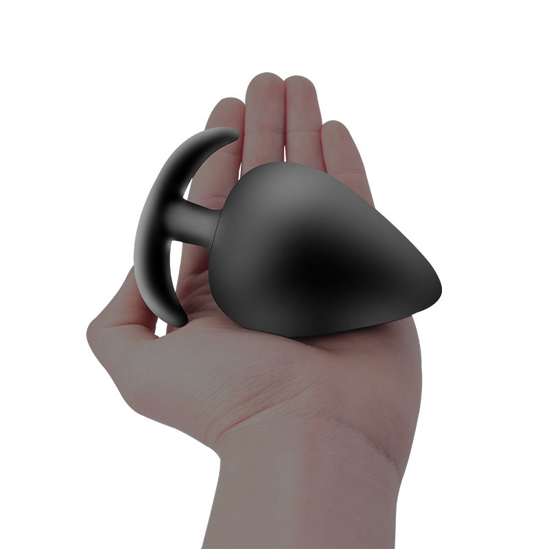 Silicone Anal Plug with Beads for Couples - Adult Toy