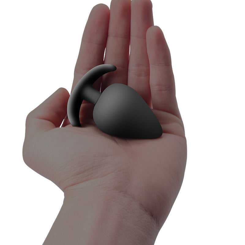 Silicone Anal Plug with Beads for Couples - Adult Toy