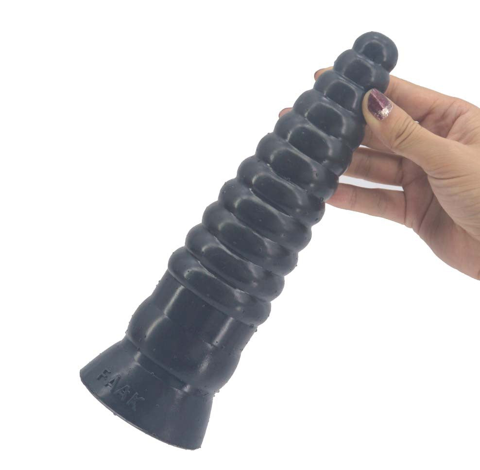 FAAK Silicone Anal Plug for Women - Dual Use Adult Toy