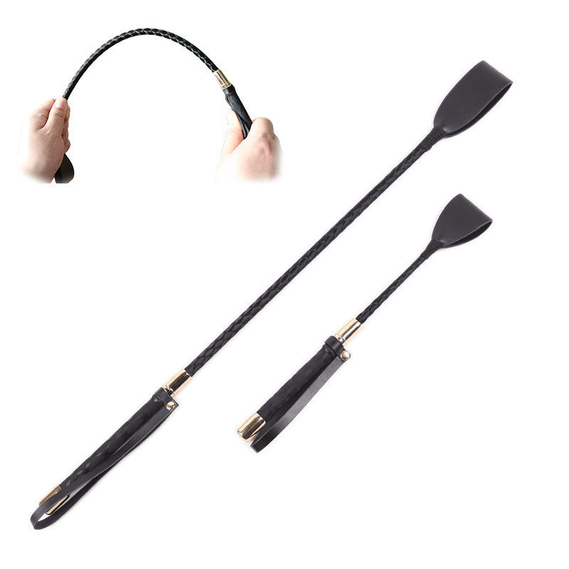 50 Shades Leather PU riding crop for Role Play and Parties