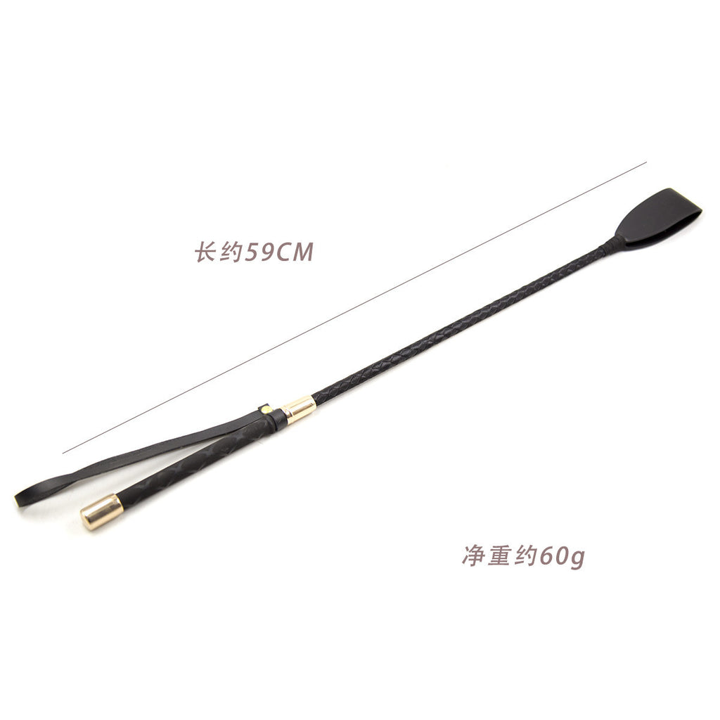 50 Shades Leather PU riding crop for Role Play and Parties