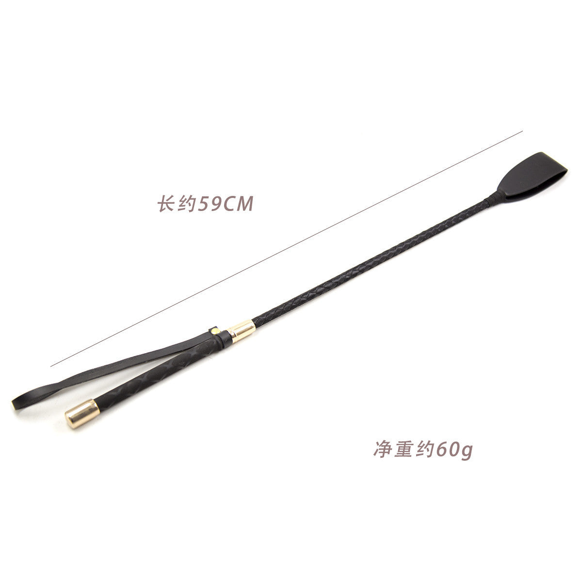 50 Shades Leather PU riding crop for Role Play and Parties