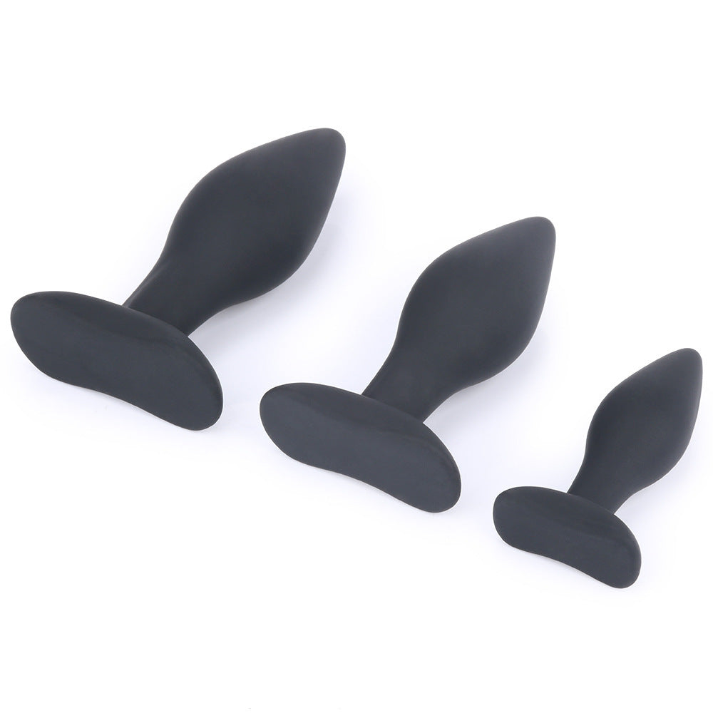 Silicone Anal Plug for Men and Women Adult Toy