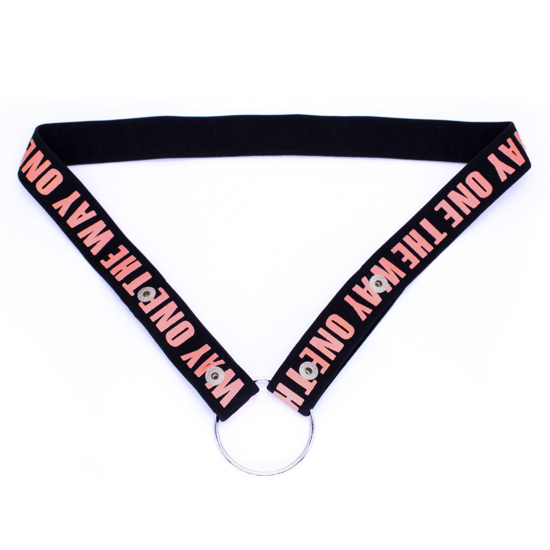 Chastity Lock with Three-Way Restraint Strap