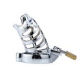 Metal Tiger Chastity Lock for Men - Adult Toy