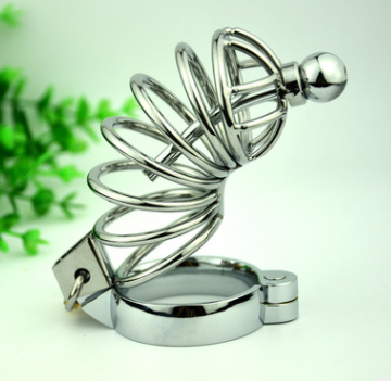 Adult Alternative Toys, Male Chastity Lock with Beads