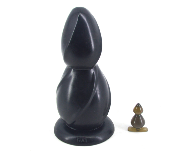 "Extra Large Black Advanced Anal Plug for Adult Use"