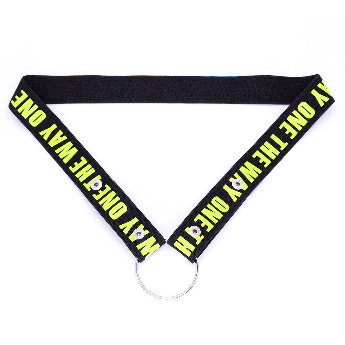 Chastity Lock with Three-Way Restraint Strap